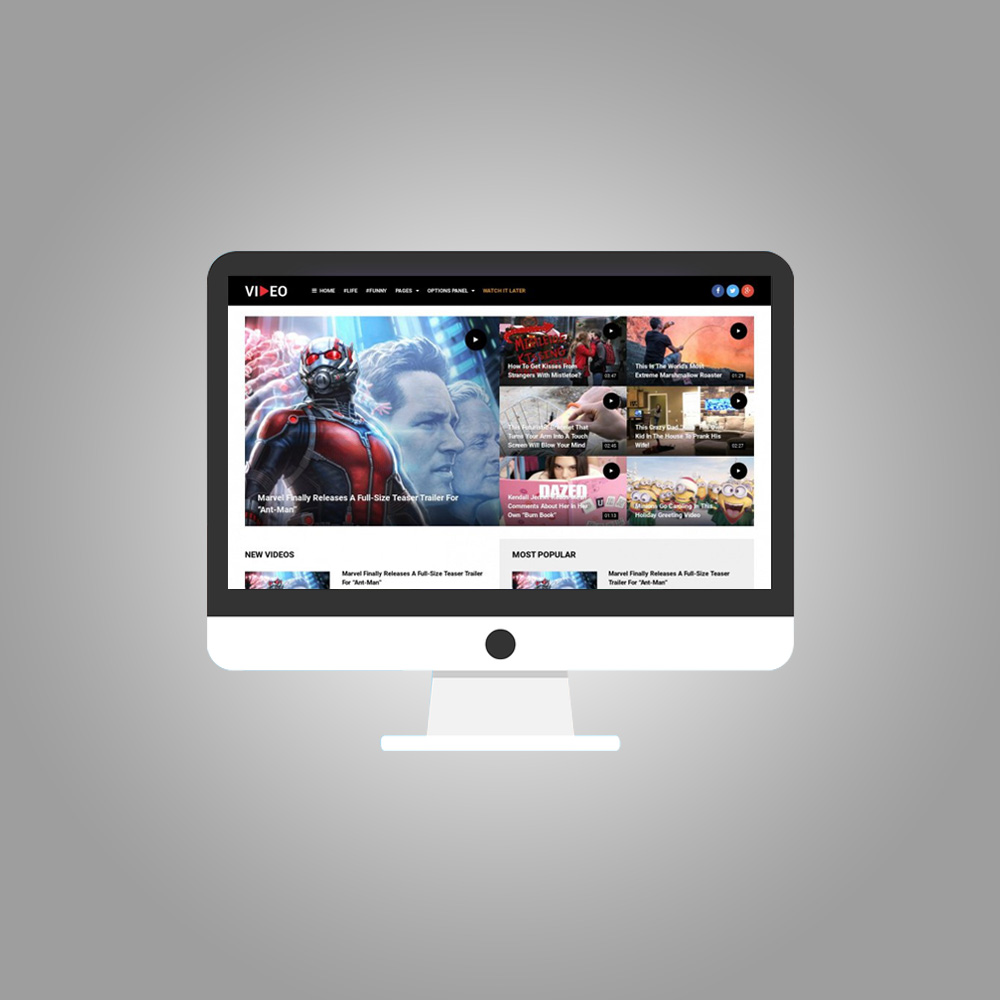 Media playback module by the best website design company in Bangladesh